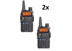 BAOFENG vysílačka UV - 5R (5W) - set 2 ks