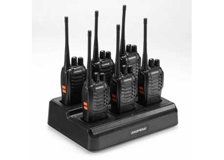 BAOFENG nabíjecí stanice pro R-888S (6-pack)