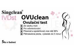 OVUCLEAN ovulační test - proužky 5 ks