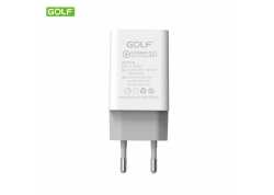 GOLF nabíjecí adaptér smart 18W, rychlonabíjení 3.0, bílý