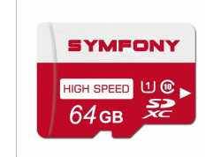 Symfony SD karta 64GB, U1 100MB/s