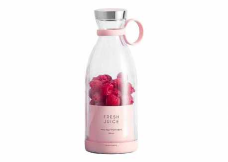Symfony cestovní smoothie maker 350 ml, růžový
