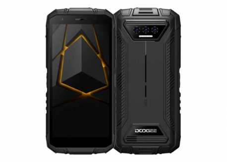 DOOGEE S41 PLUS 4/128 GB, 6300 mAh, černá