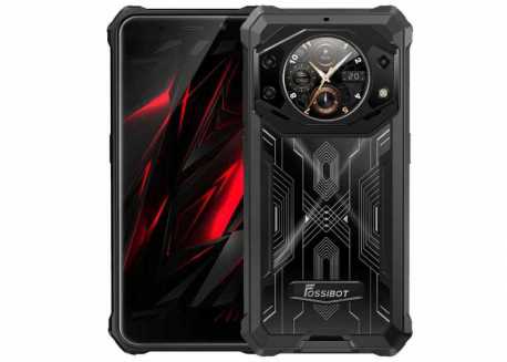 FOSSIBOT F101 PRO 8/128GB, 10600 mAh, černá