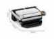 Tefal OptiGrill+ GC717D10, nerezový elektrický grill