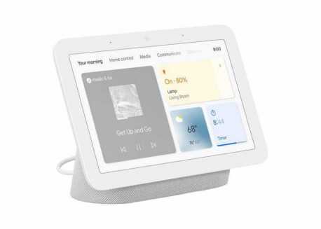 Hlasový asistent Google Nest Hub (2. gen), Chalk