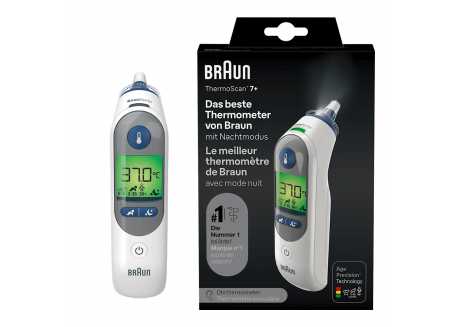 Braun IRT 6525WE, bezdotykový teploměr