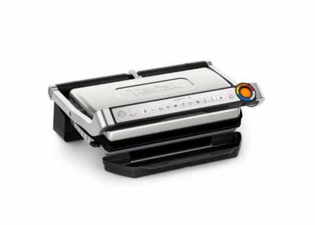 Tefal OptiGrill+ GC727D10 XL, nerezový elektrický grill