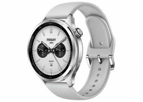 Chytré hodinky XIAOMI Watch S4, stříbrné