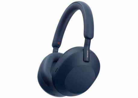 SONY WH-1000XM5 sluchátka bezdrátová, modrá