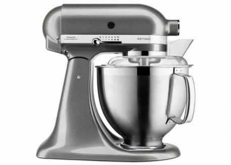 Kuchyňský robot KitchenAid Artisan 5KSM185, stříbřitě šedá