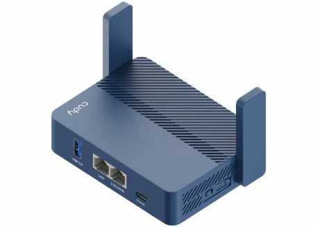 WiFi travel router CUDY AX3000 2.5G Wi-Fi 6 VPN