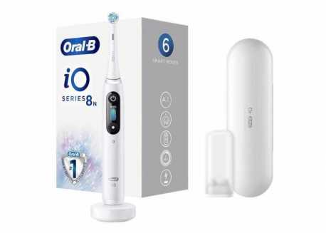 Elektrický zubní kartáček ORAL-B iO 8N,White Alabaster