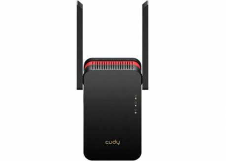 WiFi extender CUDY AX3000 WiFi 6 Mesh Repeater, černý