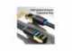 Síťový kabel Vention Flat Cat.8 Patch Cable 5m, černý