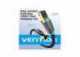 Síťový kabel Vention Cotton Braided Cat.8 SFTP Patch Cable 3m, černý