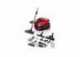 Víceúčelový vysavač Bosch BWD421PET, červený