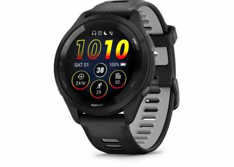 Chytré hodinky Garmin Forerunner 265 - Black/Powder Gray