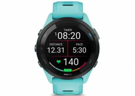 Chytré hodinky Garmin Forerunner 265 - Aqua/Black