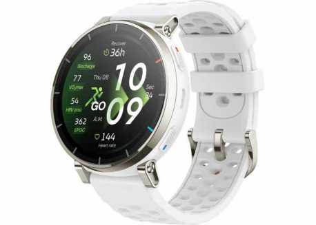 Chytré hodinky Amazfit Active 3 Premium AeroWhite