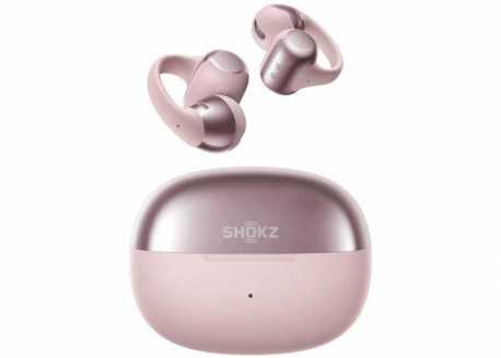 Bezdrátová sluchátka Shokz OpenDots ONE, růžová
