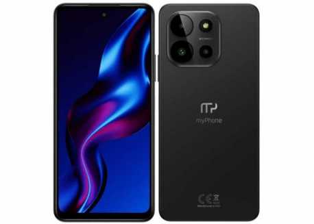 myPhone N23 6/128 GB, 5G, černý, mobilní telefon