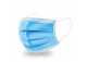 Maska - rouška ústenka s gumičkou, 3 vrstvy,modrá - 50 ks